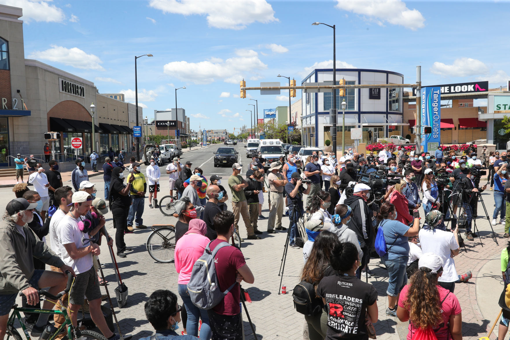 Atlantic City Mayor Marty Small Sr. Protest